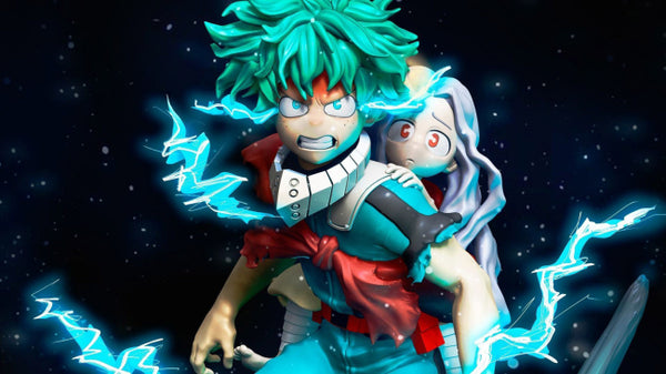 Deku and Eri 3D Model Ready to Print