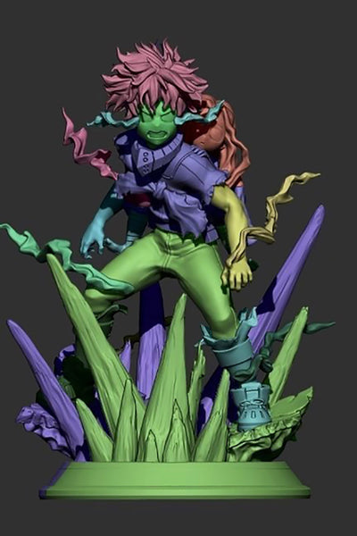 Deku and Eri 3D Model Ready to Print