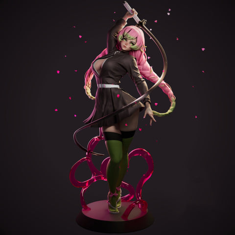 Demon Slayer Mitsuri Kanroji 3D Figures Ready to Print