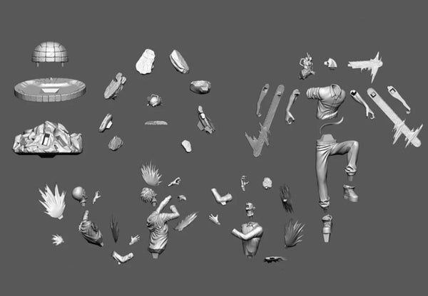 Denji - Chainsaw Man 3D Model Ready to Print