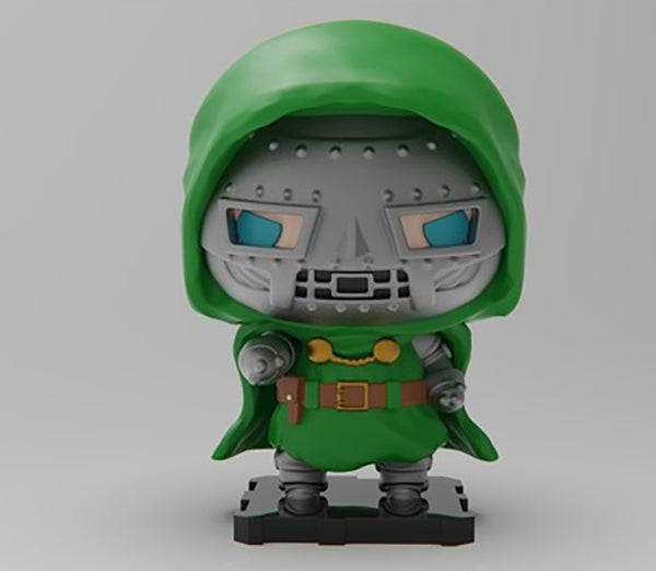 Doctor Doom Funko 3D Model Ready to Print STL