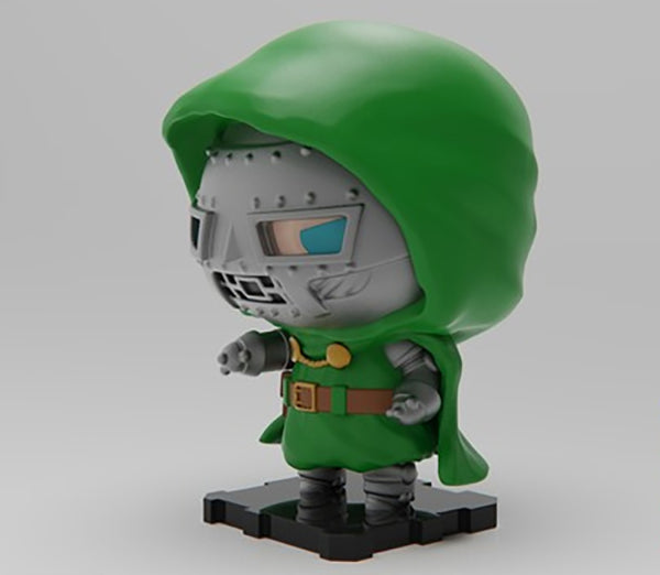 Doctor Doom Funko 3D Model Ready to Print STL