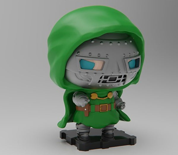 Doctor Doom Funko 3D Model Ready to Print STL