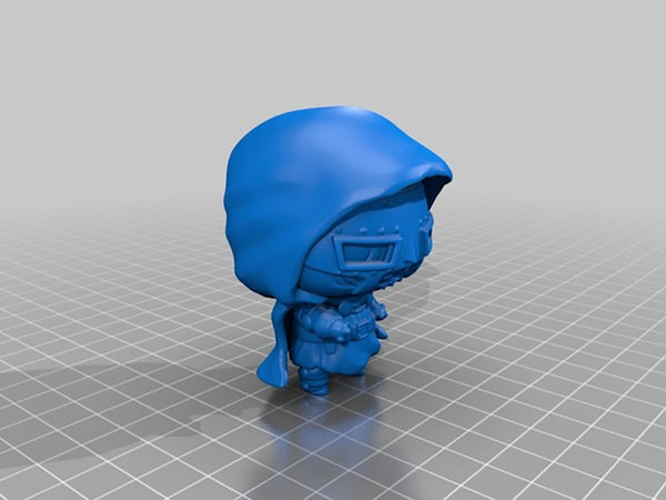 Doctor Doom Funko 3D Model Ready to Print STL