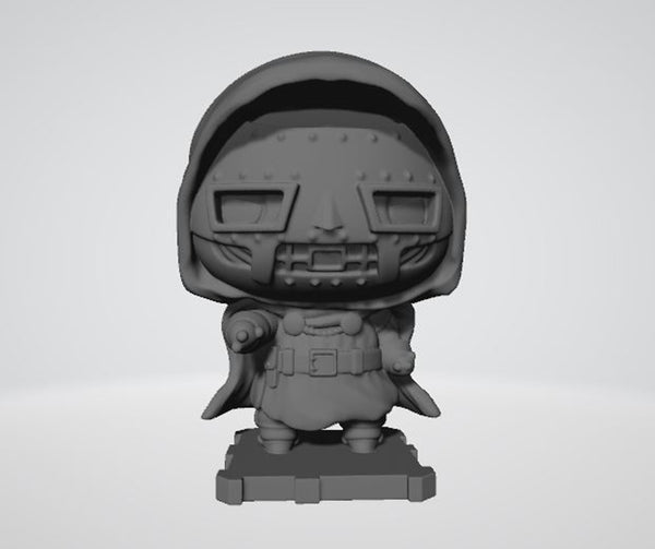 Doctor Doom Funko 3D Model Ready to Print STL