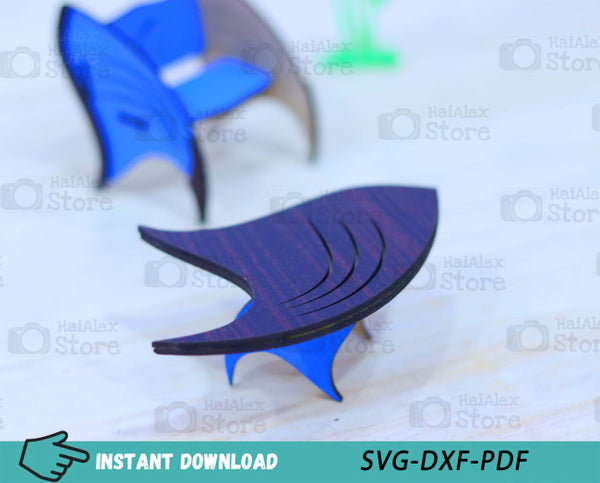Dollhouse Table and Chair Plywood 3mm Laser Cut Files