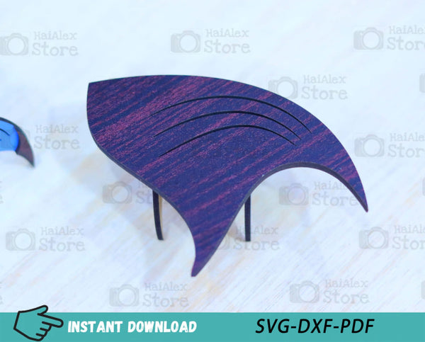 Dollhouse Table and Chair Plywood 3mm Laser Cut Files