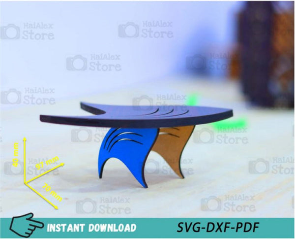 Dollhouse Table and Chair Plywood 3mm Laser Cut Files