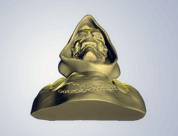 Dr Doom Bust 3D Model Ready to Print STL