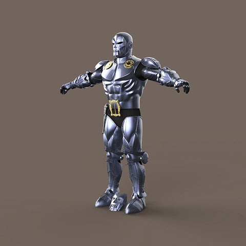 Dr Doom Full Armor from Legendary Series 3D Model Ready to Print