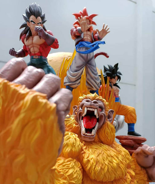 Dragon Ball GT Diorama 3D Model Ready to Print