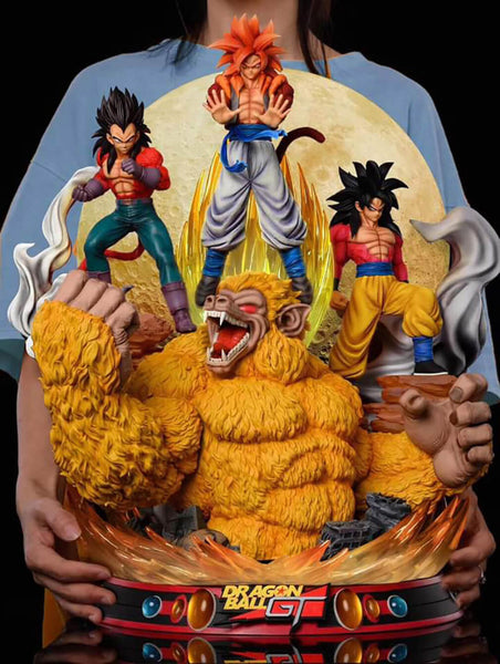 Dragon Ball GT Diorama 3D Model Ready to Print