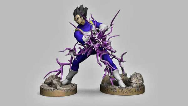 Dragon Ball Super - Vegeta - Galiuk Gun 3D Model Ready to Print