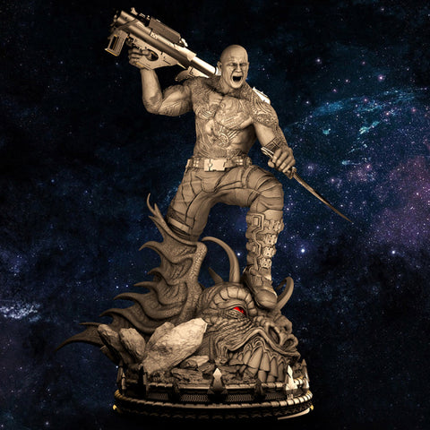 Drax the Destroyer 3D Model Ready to Print