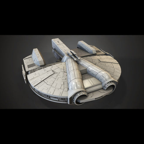 Ebon Hawk - Star Wars 3D Model Ready to Print