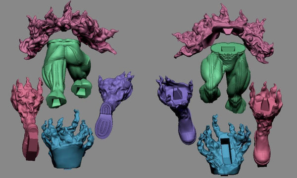 Endeavor - The Number 1 Hero 3D Model Ready to Print