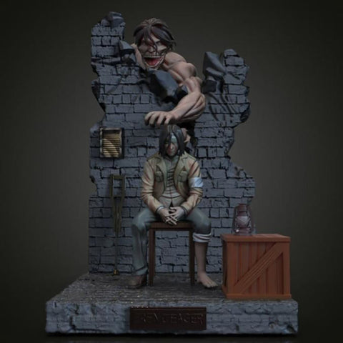 Eren Jeager Titan 3D Model Ready to Print