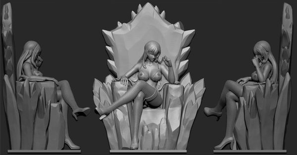 Esdeath - Akame Ga Kill 3D Model Ready to Print