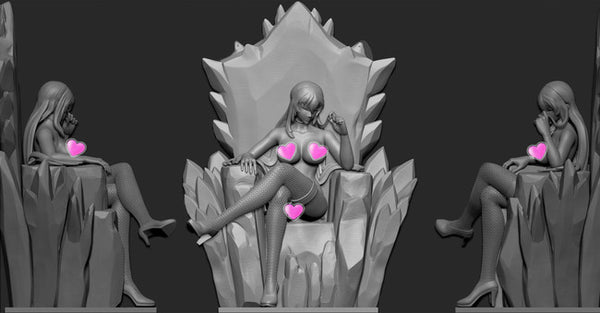 Esdeath - Akame Ga Kill 3D Model Ready to Print