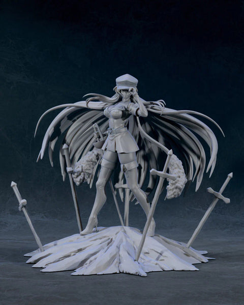 Esdeath - Akame Ga Kill 3D Model Ready to Print