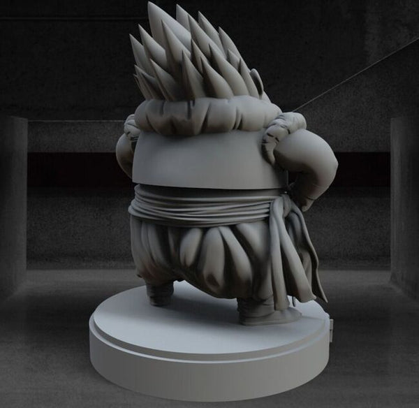 Fat Gotenks - Dragon Ball Z 3D Model Ready to Print