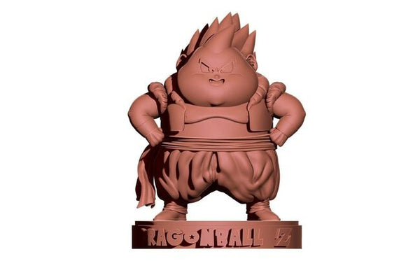 Fat Gotenks - Dragon Ball Z 3D Model Ready to Print