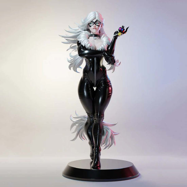 Felicia Black Cat Figures STL Ready to Print