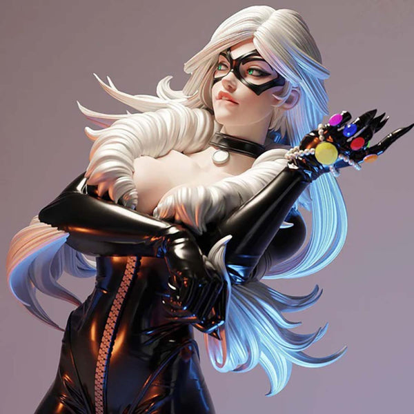 Felicia Black Cat Figures STL Ready to Print