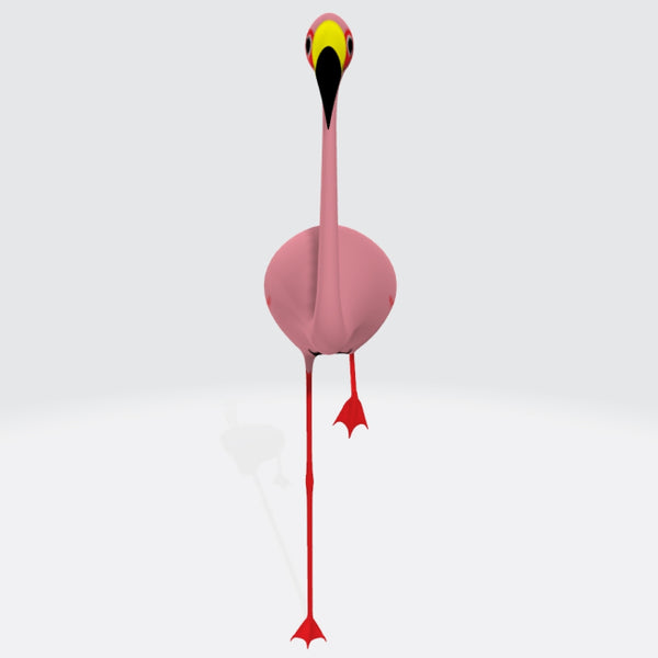 Flamingo Bird Animal 3D Model Ready to Print