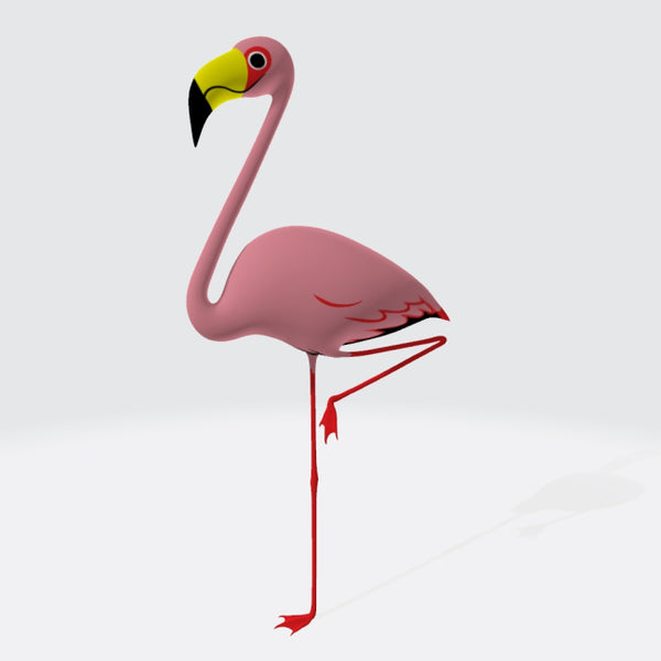 Flamingo Bird Animal 3D Model Ready to Print