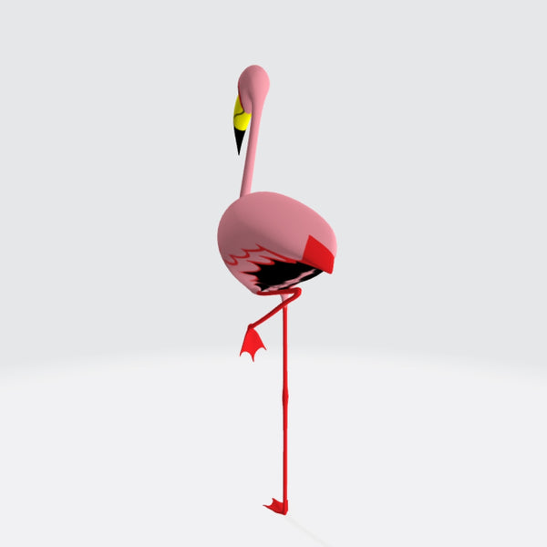 Flamingo Bird Animal 3D Model Ready to Print