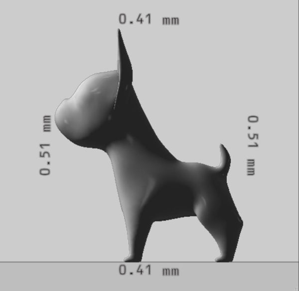 French Bulldog 3D Model Ready to Print