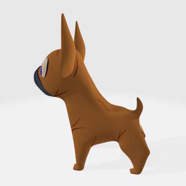 French Bulldog 3D Model Ready to Print