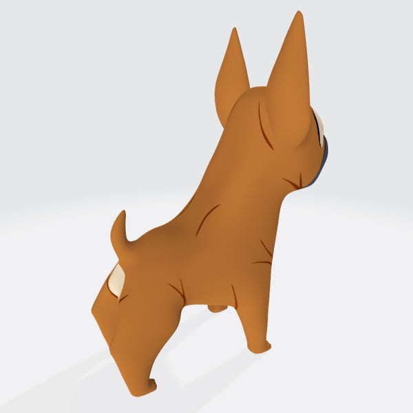 French Bulldog 3D Model Ready to Print