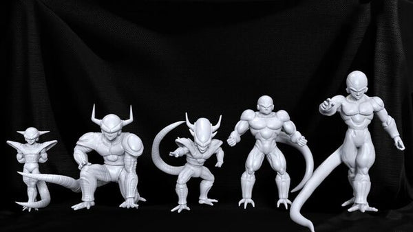Frieza Evolutions 3D Model Ready to Print
