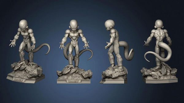 Frieza From Dragon Ball Z 3D Model Ready to Print