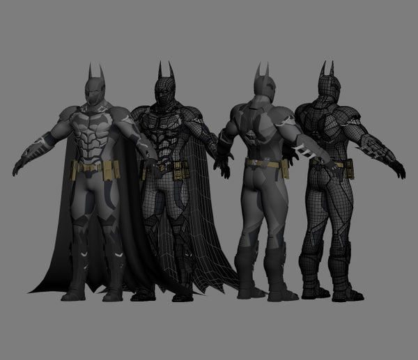 Full Body Batman Batsuit Armor from Arkham Knight