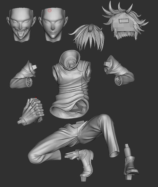 Fushiguro Megumi - Jujutsu Kaizen 3D Model Ready to Print