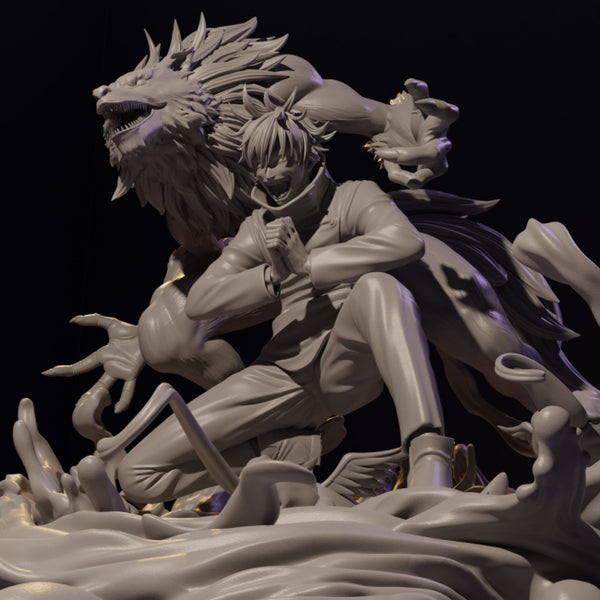 Fushiguro Megumi - Jujutsu Kaizen 3D Model Ready to Print