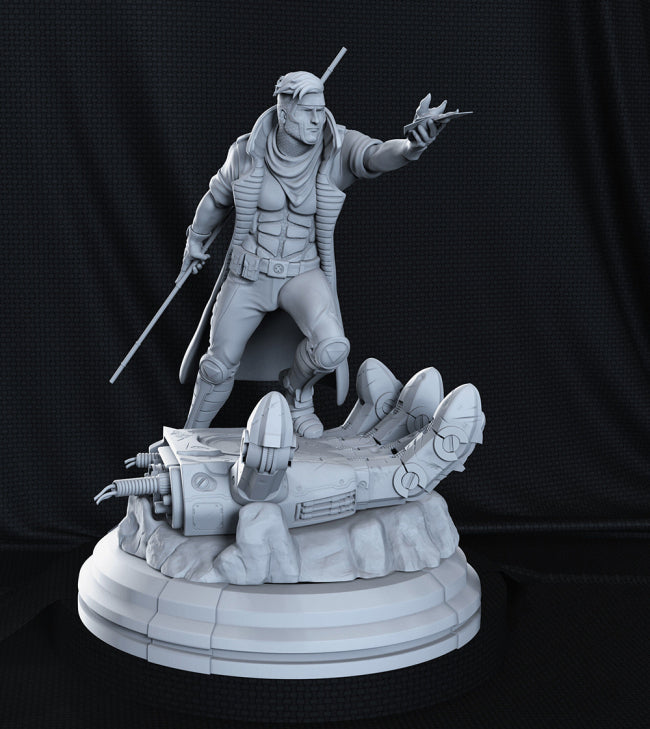 Gambit 3D Model Ready to Print STL