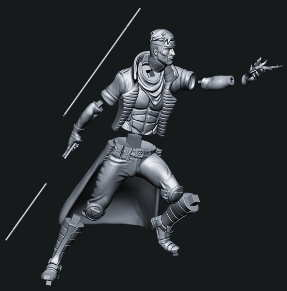 Gambit 3D Model Ready to Print STL