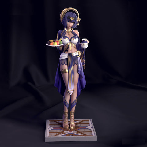 Genshin Candace Figure 3D Model STL Ready to Print