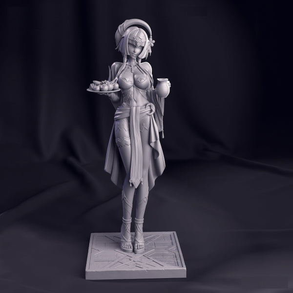 Genshin Candace Figure 3D Model STL Ready to Print