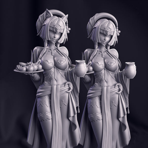 Genshin Candace Figure 3D Model STL Ready to Print