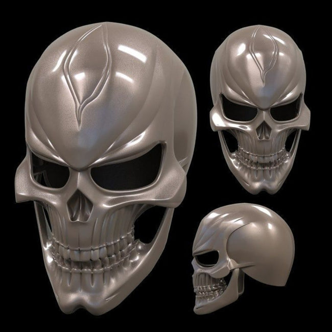 Ghost Rider Helmet 3D Model Ready to Print STL