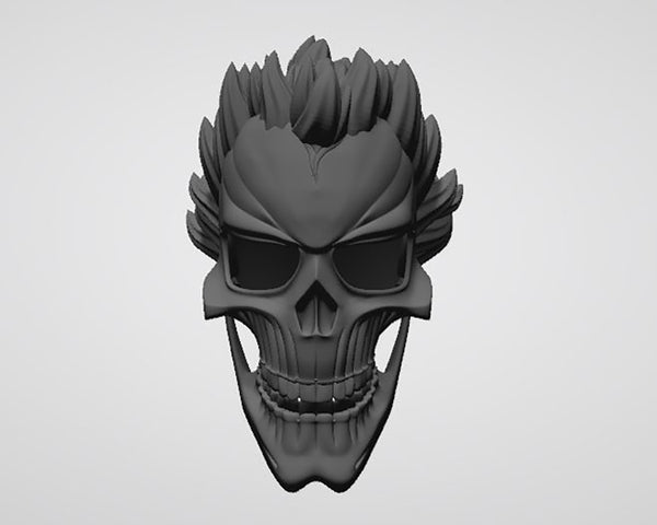 Ghost Rider Helmet 3D Model Ready to Print STL