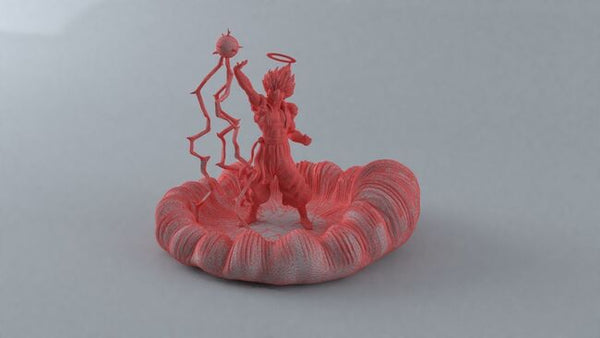 Gogeta Dragon Ball Z 3D Model Ready to Print