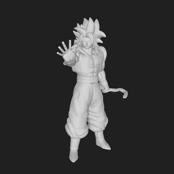 Gogeta Figure 3D Model Ready to Print