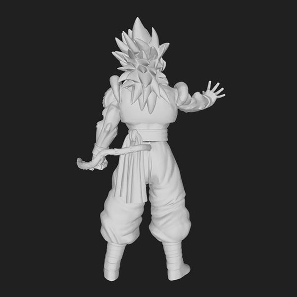 Gogeta Figure 3D Model Ready to Print