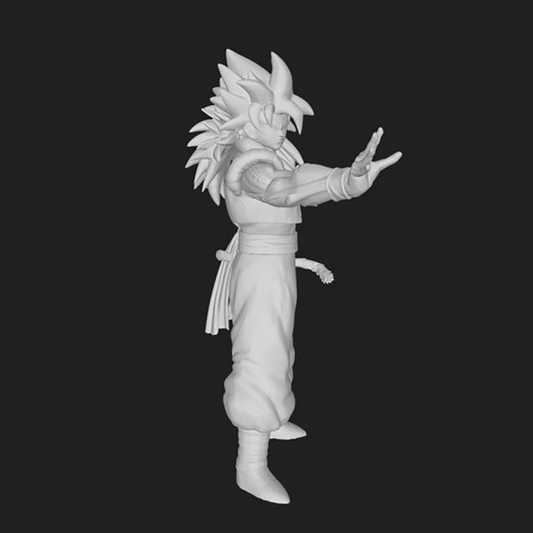 Gogeta Figure 3D Model Ready to Print